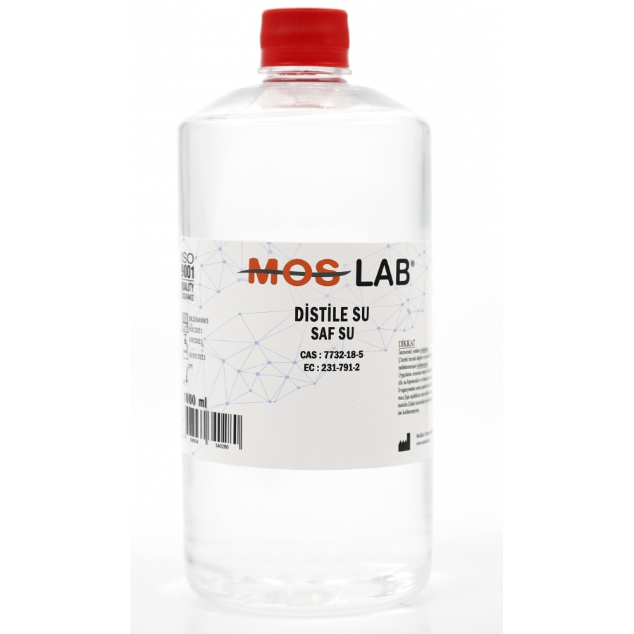 STERİL DİSTİLE SU (SAF SU) 1000 ML