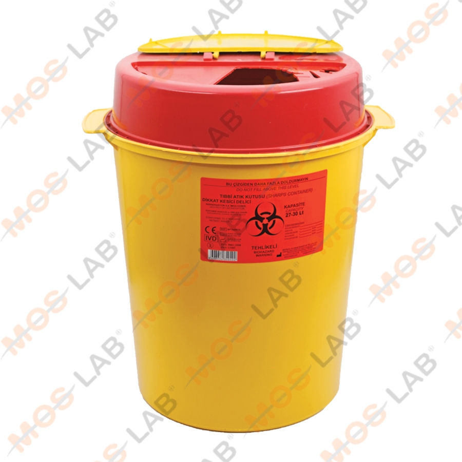 TIBBİ ATIK KOVASI 27-30 LT